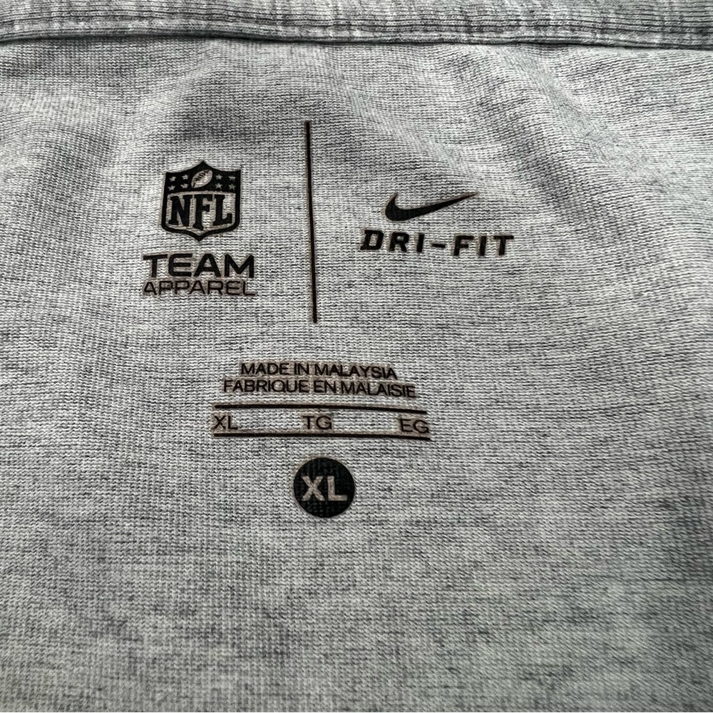 Women’s Nike Dri-fit off shoulder wide neck Miami Dolphins NFL Football shirt XL - Picture 10 of 10